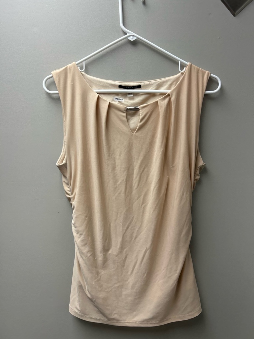 Tahari Women’s‎ Blouse Tank Top, Peach Colour